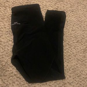 Black mesh Lorna Jane leggings